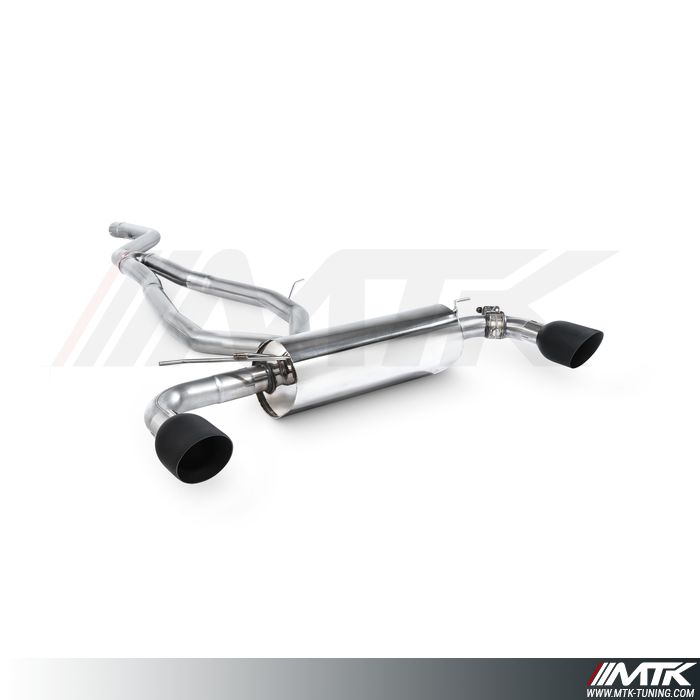 Catback avec tube intermediaire Toyota Supra A90 - 3.0T Non-GPF (ROW)